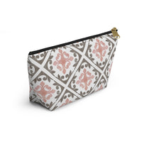 Porto Tile Accessory Pouch w T-bottom in Pink